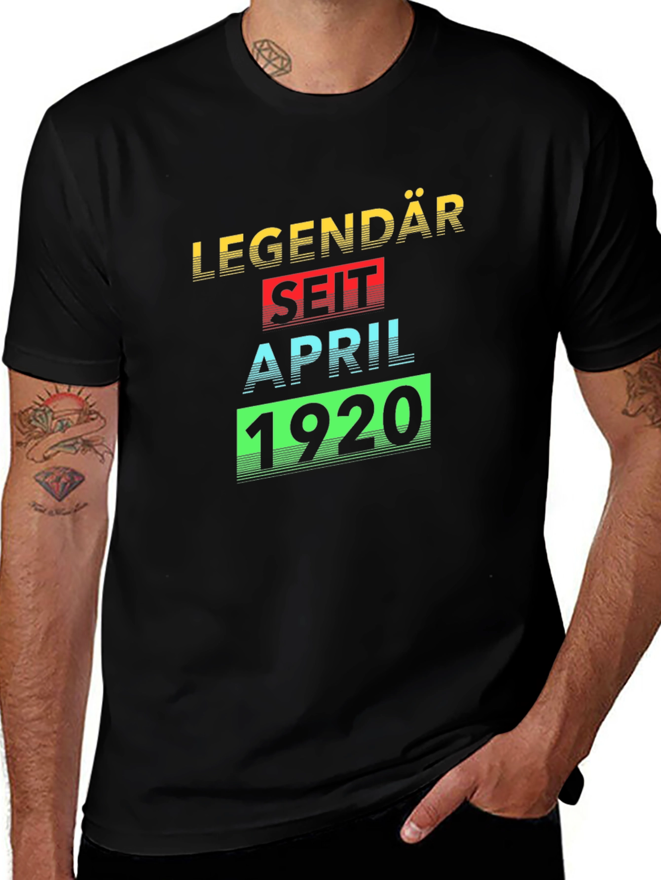 Legendary Since April 1920 Black T-Shirt