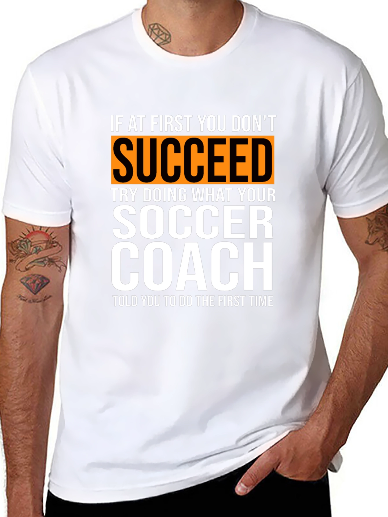 Soccer Coach T-Shirt: Funny Inspirational Gift