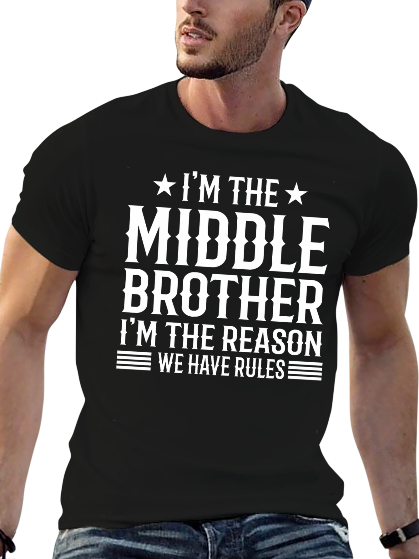 Middle Brother T-Shirt - Funny Family Tee