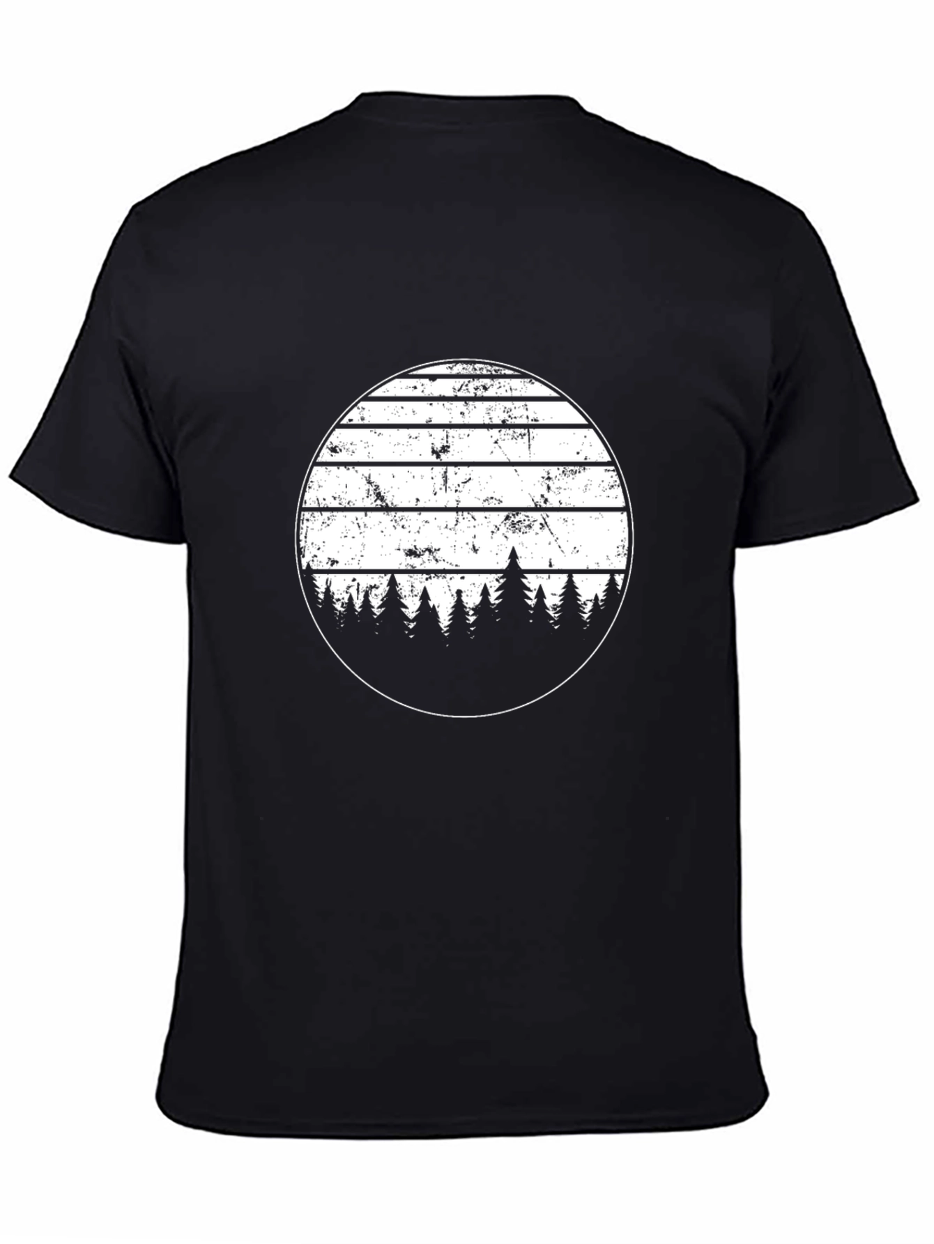 Retro Mountain Sunset T-Shirt