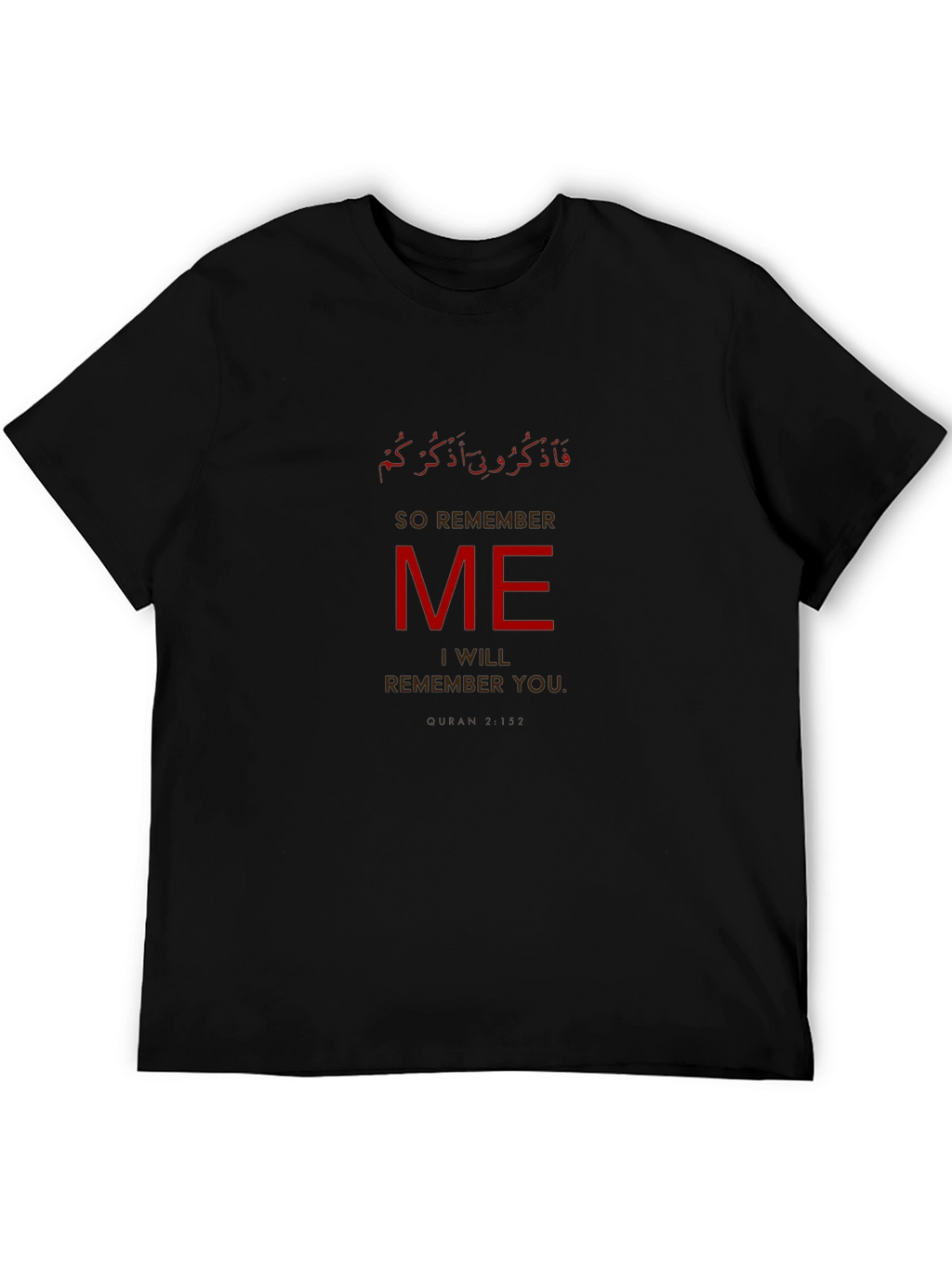 Remember Me Graphic T-Shirt - Stylish Islamic Verse Design