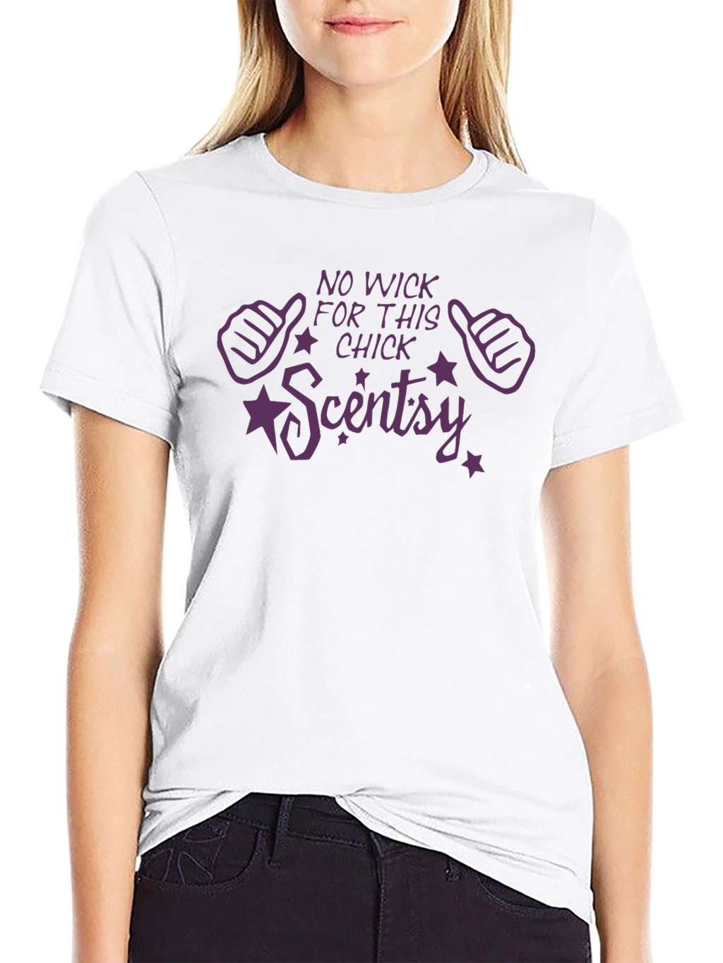 No Wick for This Chick Scentsy T-Shirt