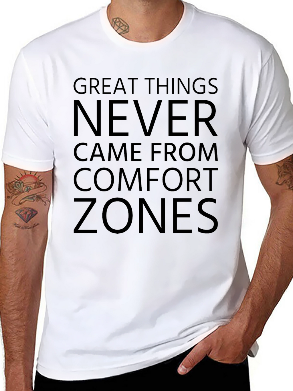Comfort Zone Motivational T-Shirt