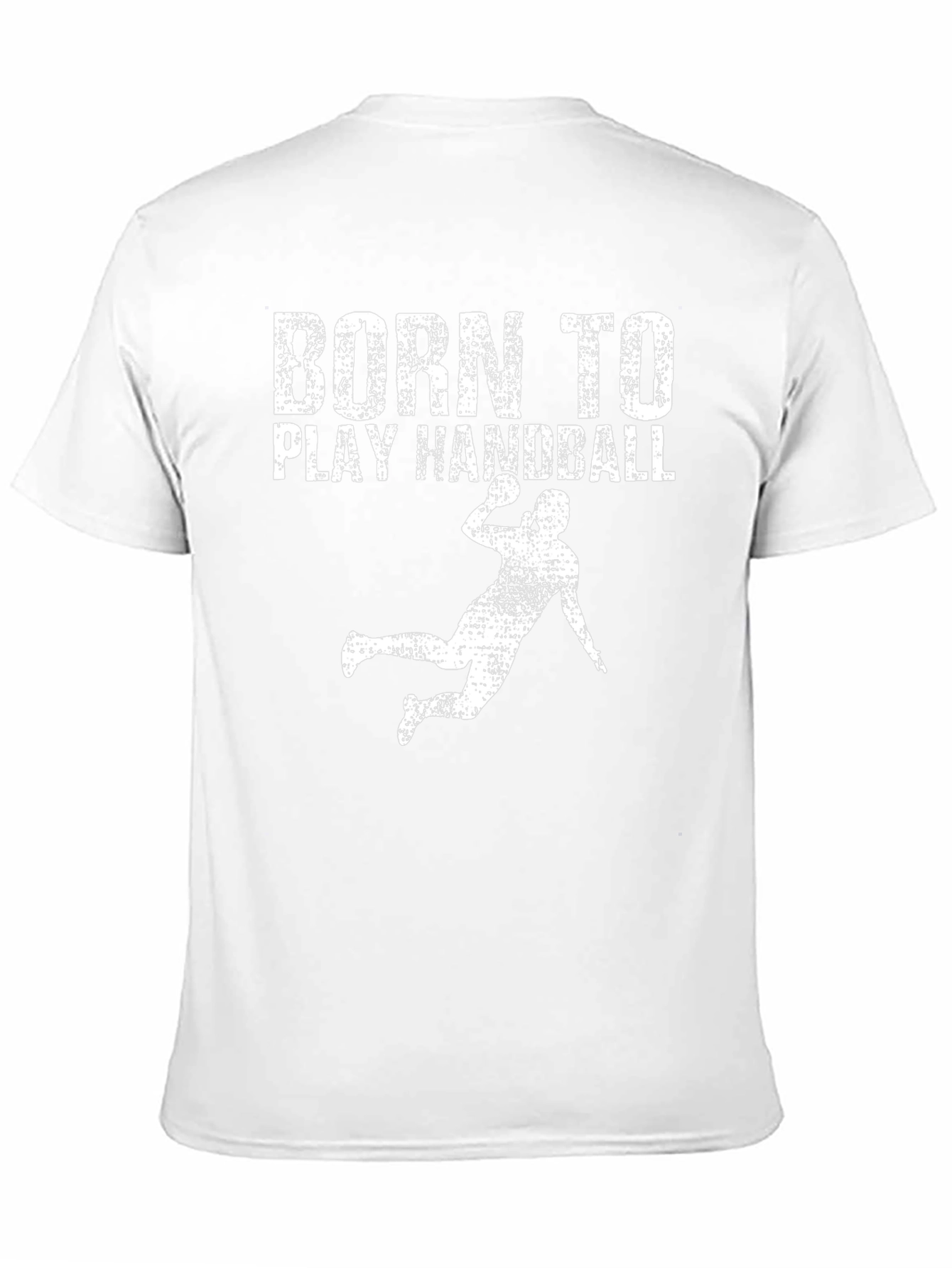 Born To Play Handball Black T-Shirt