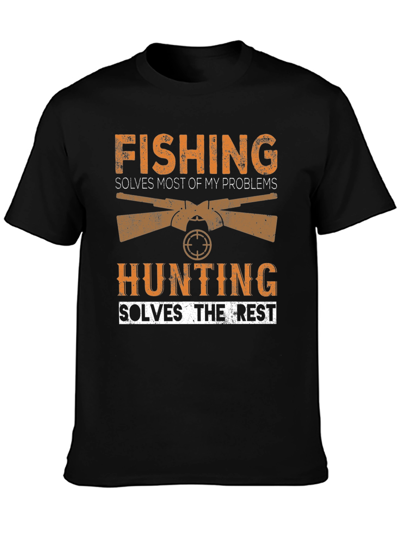 Fishing and Hunting Graphic Tee