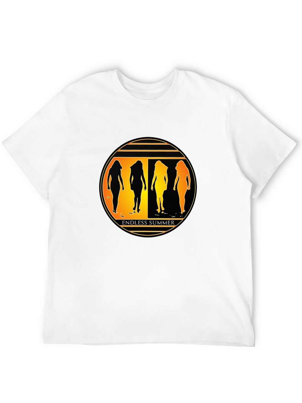 Endless Summer Graphic Tee - Stylish Black T-Shirt