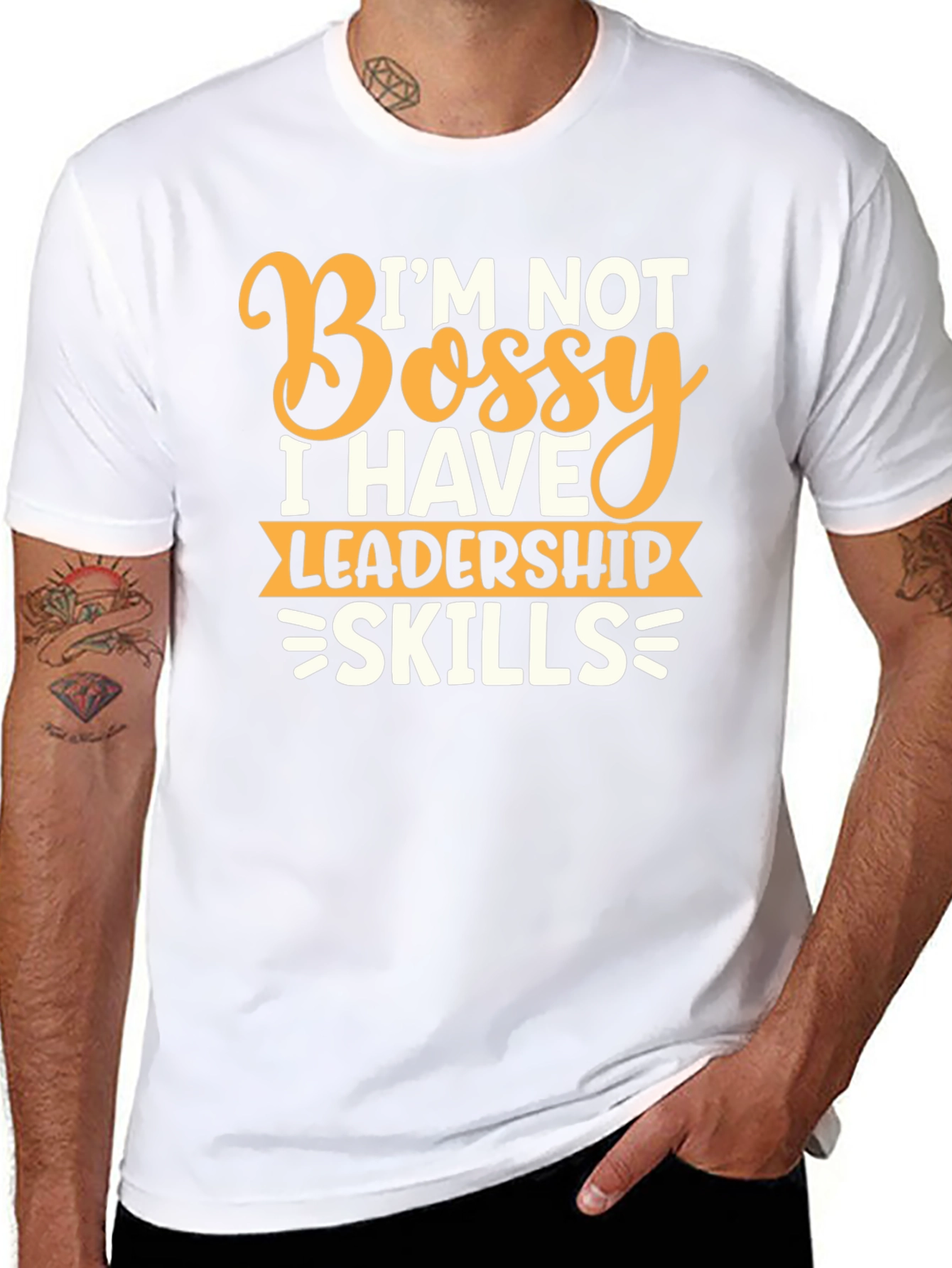 Funny Leadership Skills Graphic T-Shirt