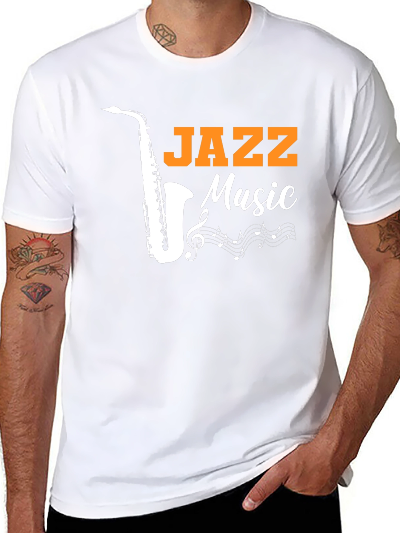 Jazz Music T-Shirt - Cool Design