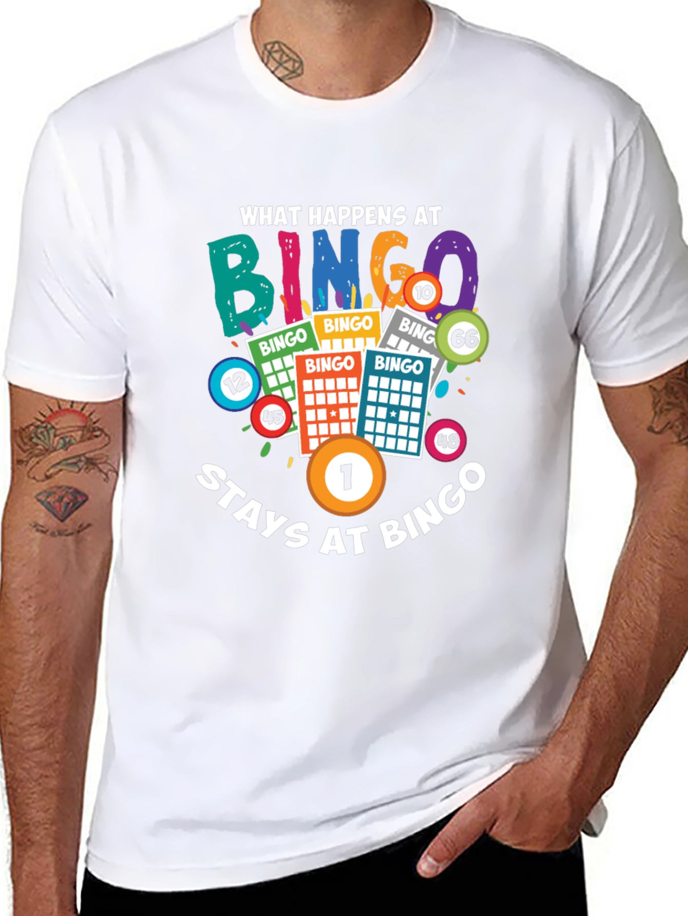 What Happens at Bingo Stays at Bingo T-Shirt