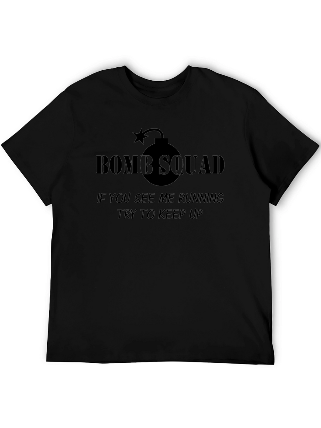 Bomb Squad Graphic T-Shirt - Humorous Running Tee