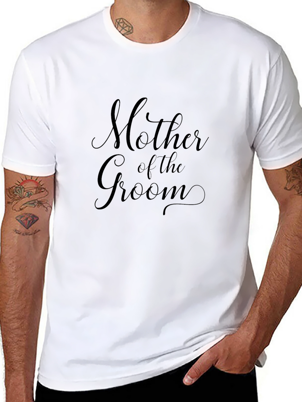 Mother of the Groom Black T-Shirt