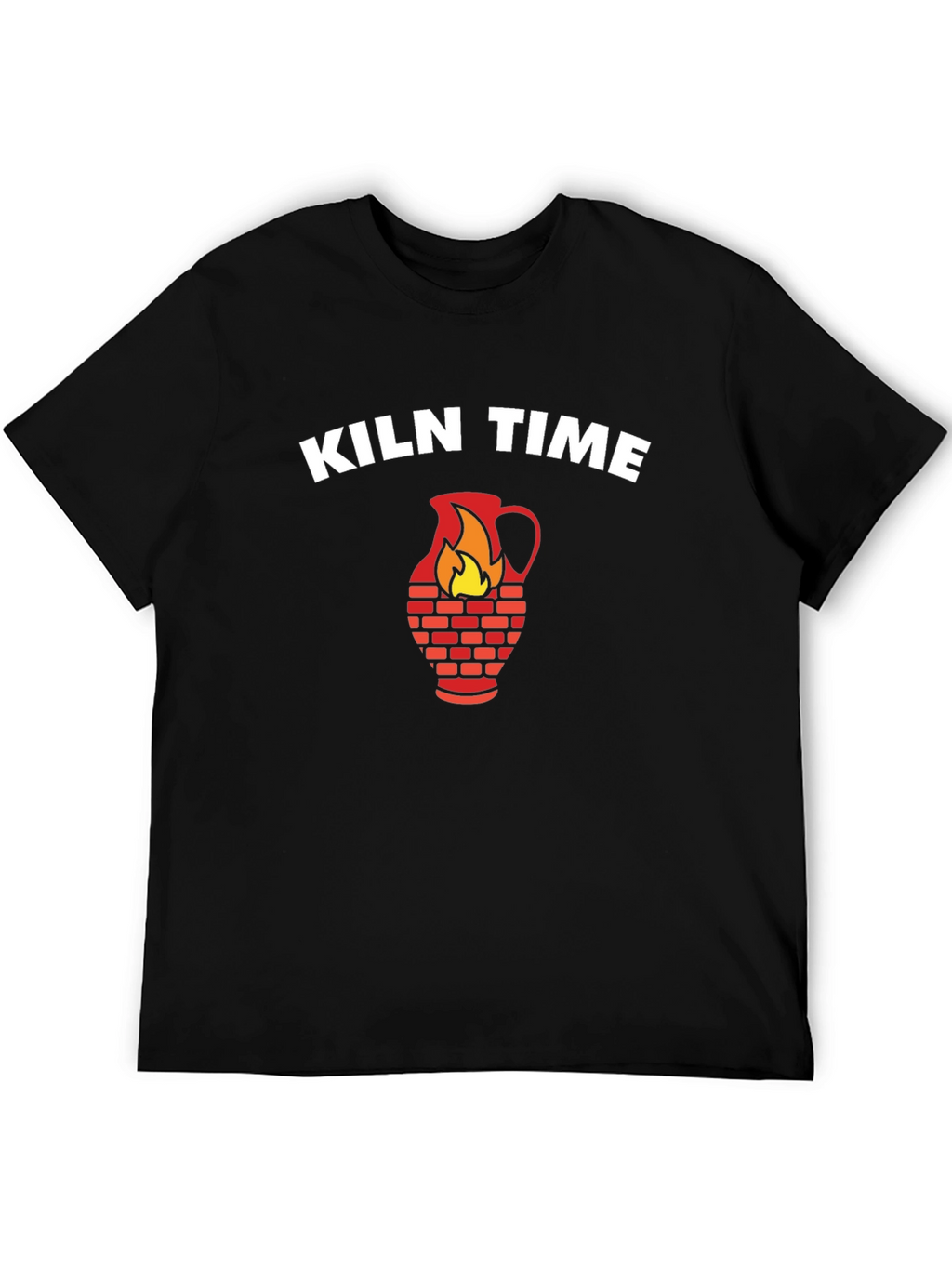 Kiln Time Graphic T-Shirt - Black