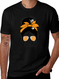 Bitcoin Life Messy Bun T-Shirt