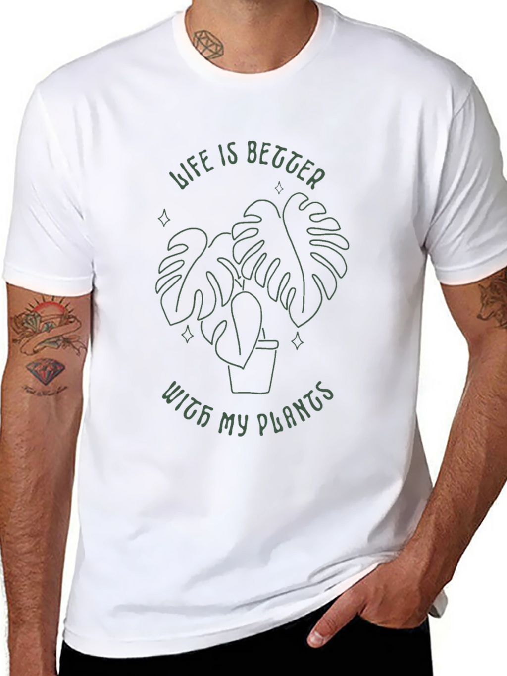 Life is Better With My Plants T-Shirt