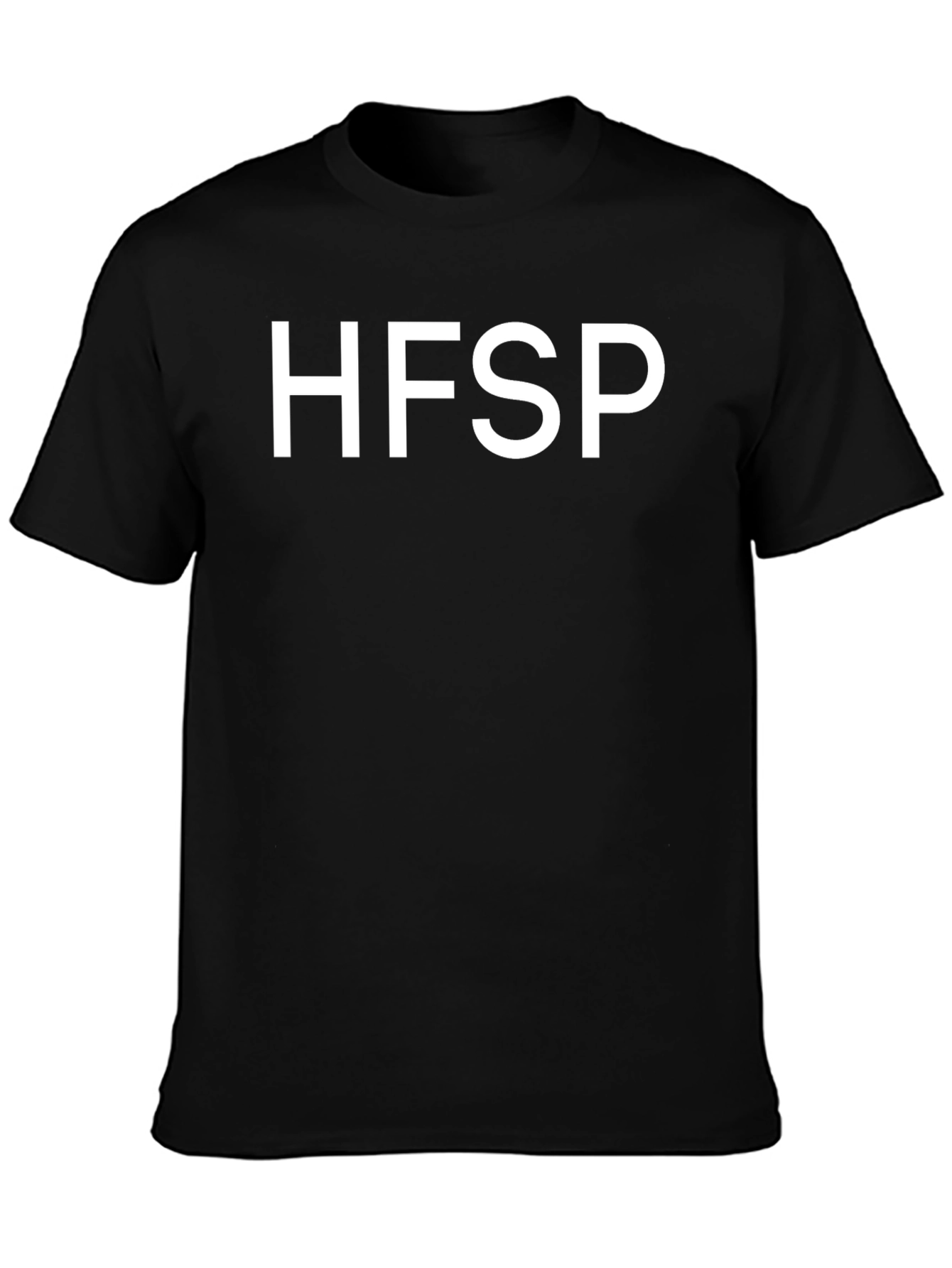 HFSP Black T-Shirt - Casual Comfort