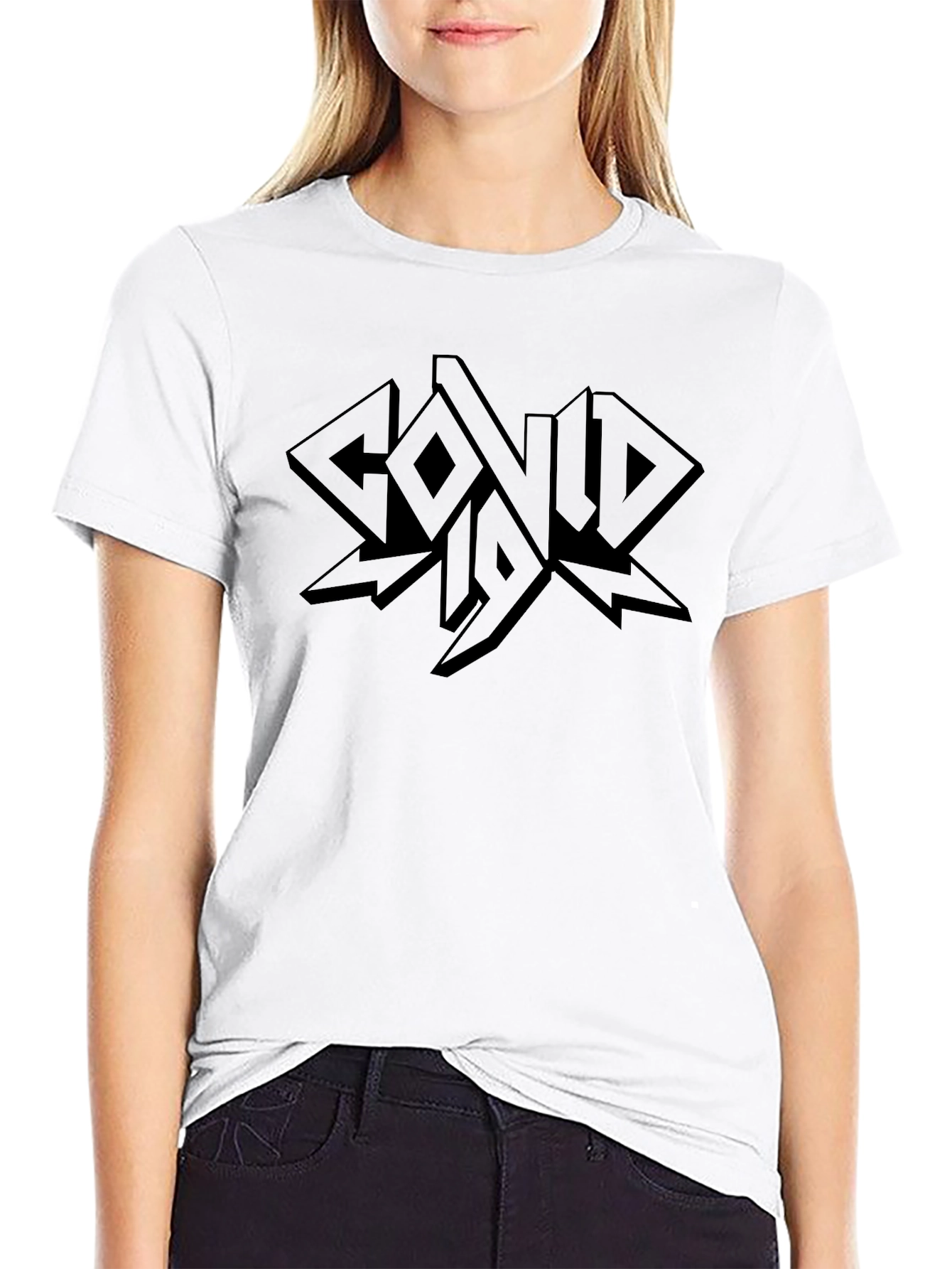 COVID-19 Heavy Metal T-Shirt - Black