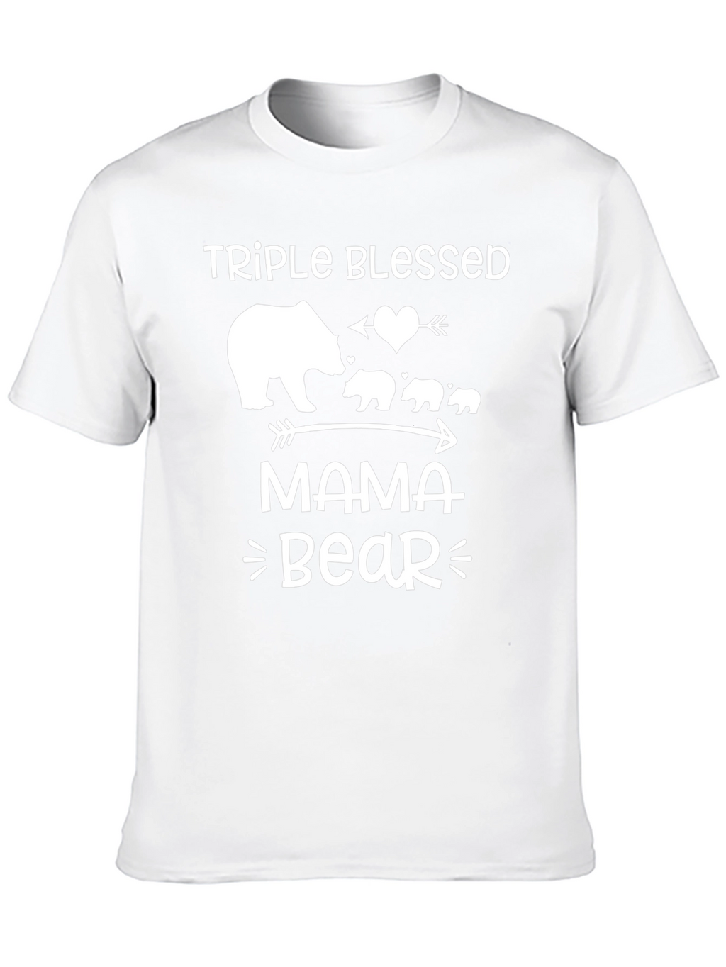 Triple Blessed Mama Bear T-Shirt