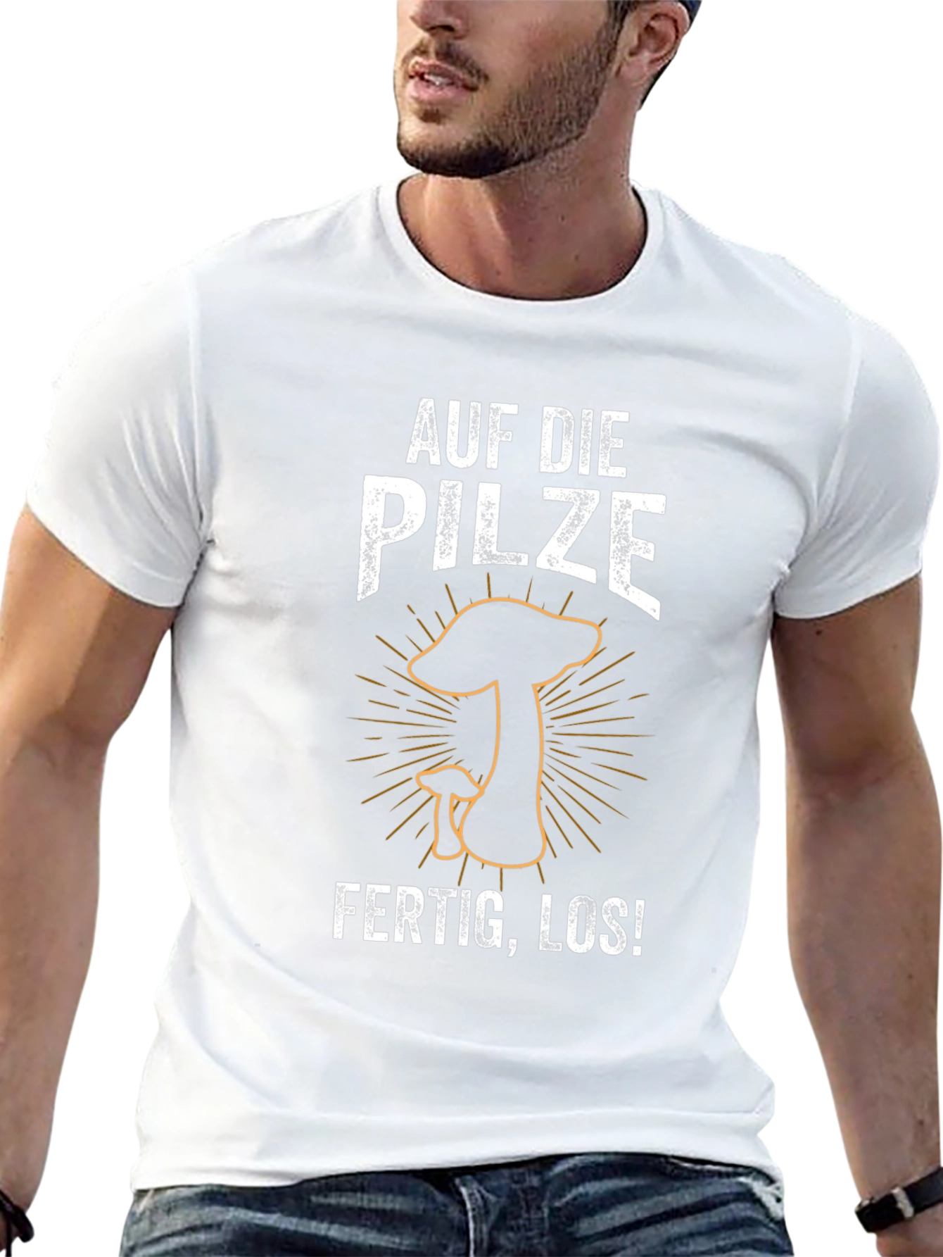 Mushroom Hunting T-Shirt - Auf Die Pilze!