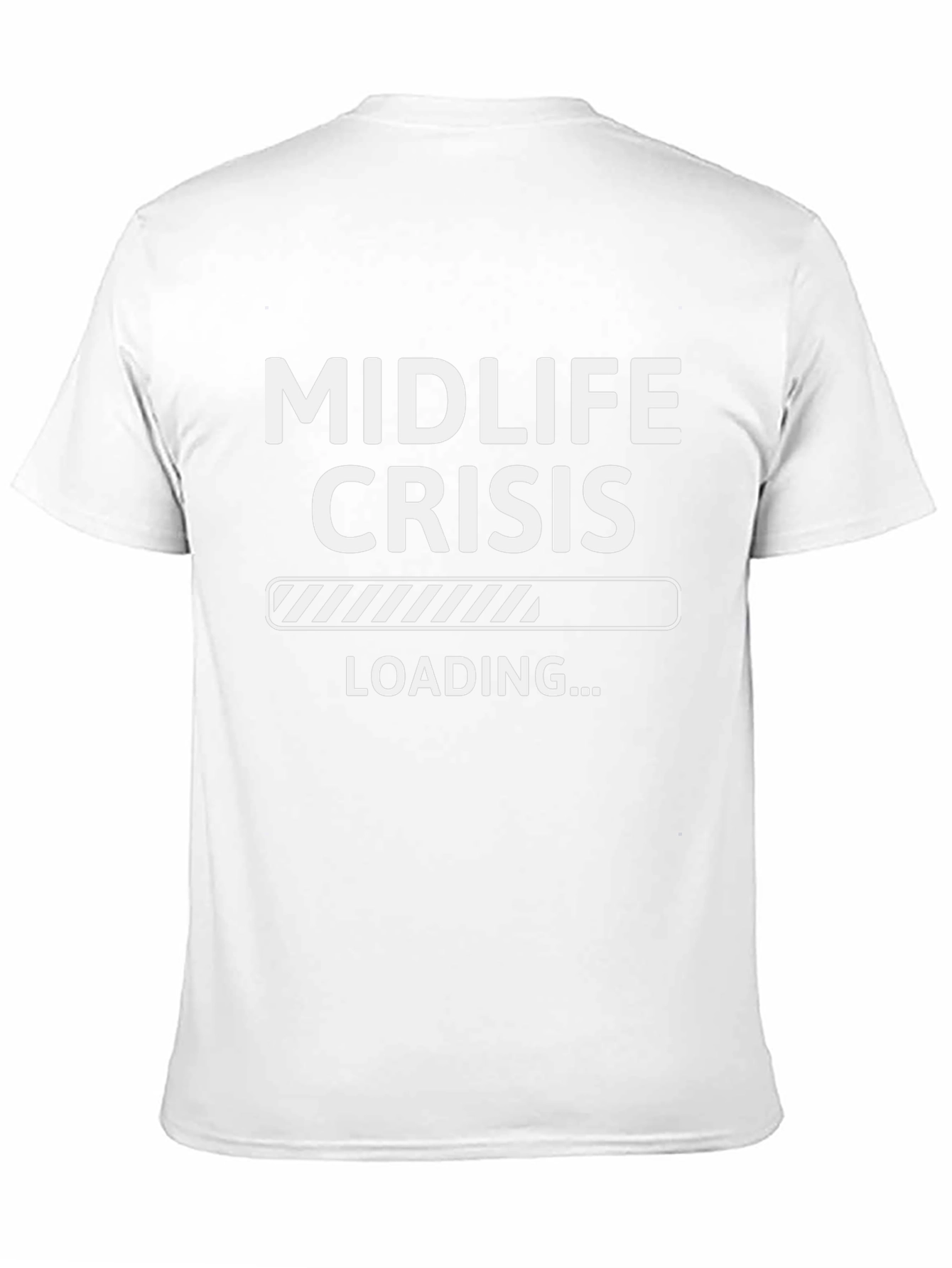 Midlife Crisis Loading Funny T-Shirt