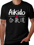 Aikido Kanji T-Shirt - Martial Arts Apparel