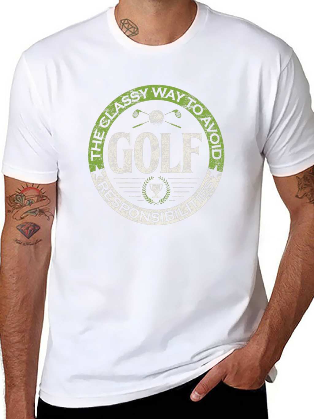 Golf Responsibilities Graphic Tee