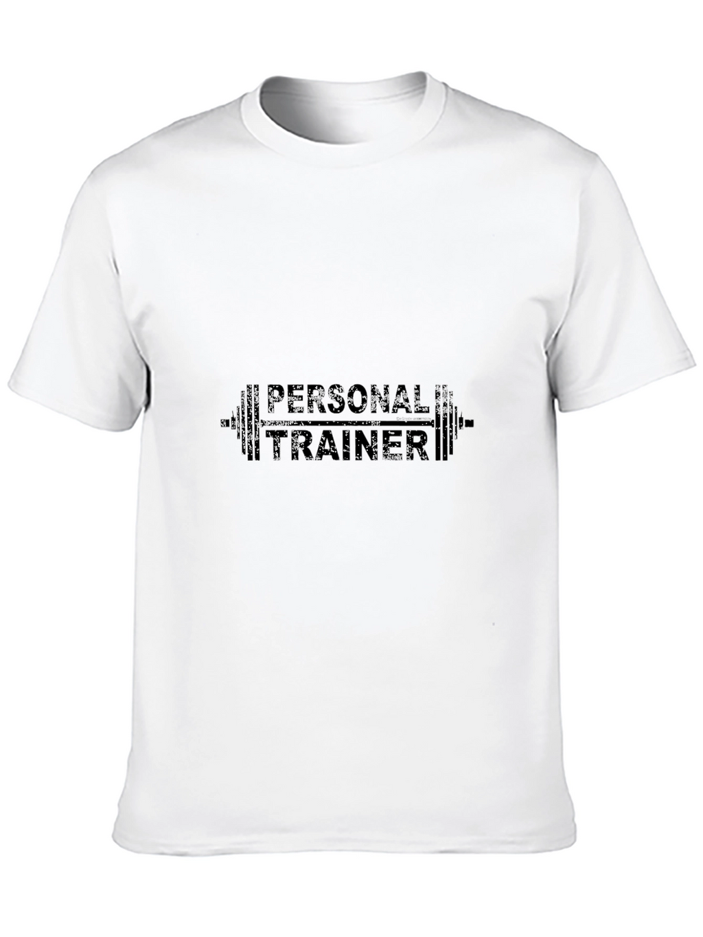 Personal Trainer Black T-Shirt - Fitness Gym Apparel