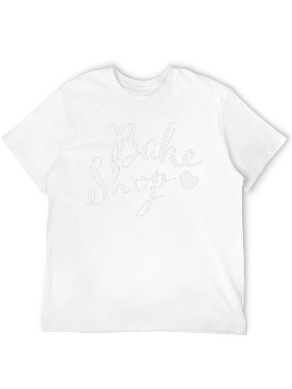 Bake Shop Graphic T-Shirt Black Crew Neck