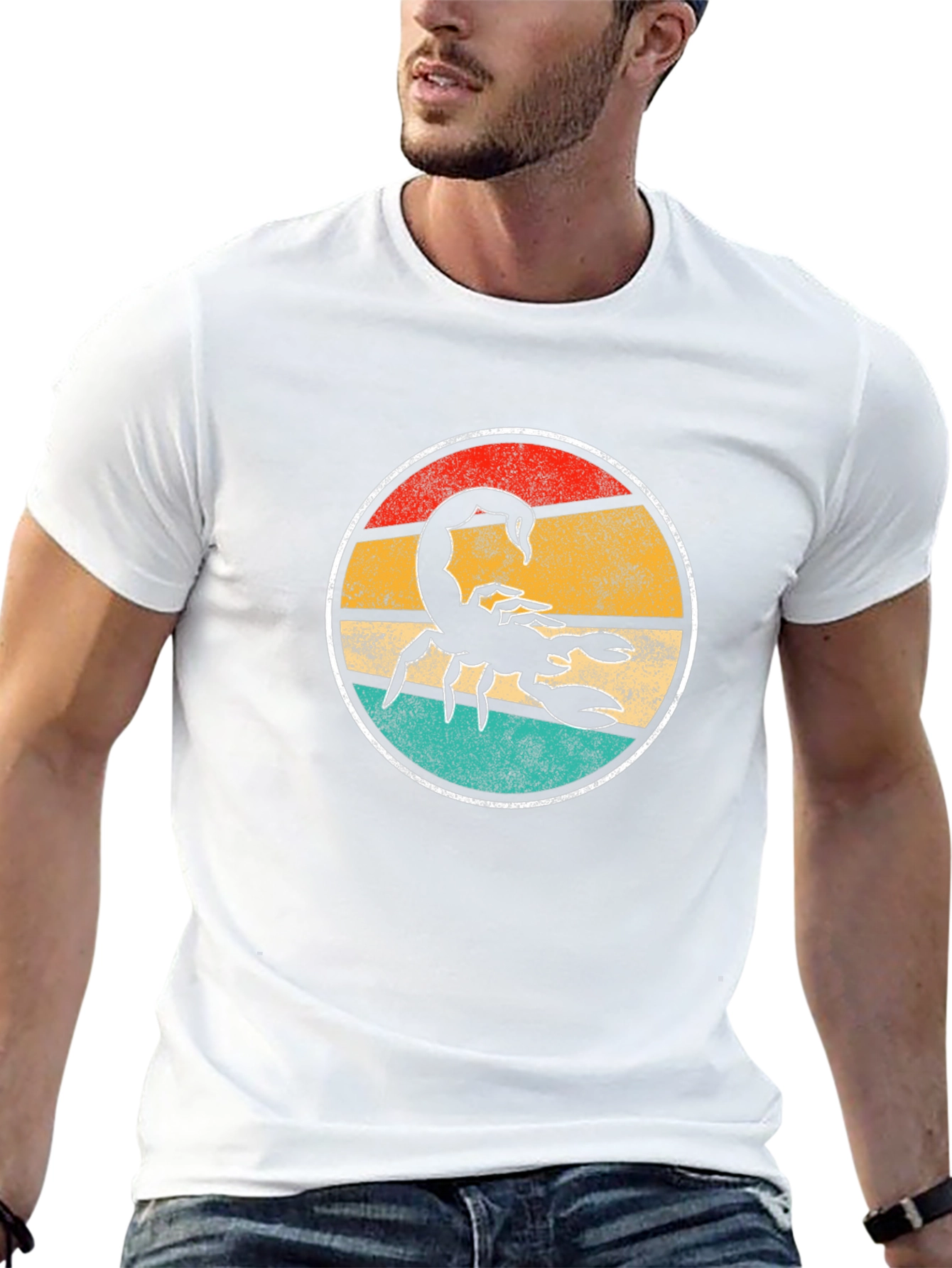 Retro Scorpion Graphic Tee