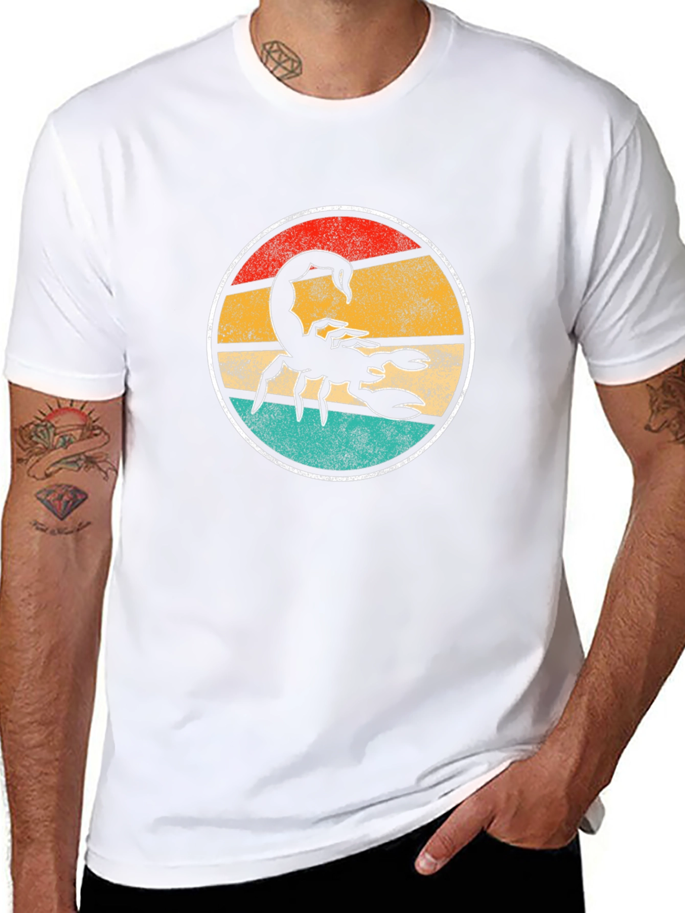 Retro Scorpion Graphic Tee
