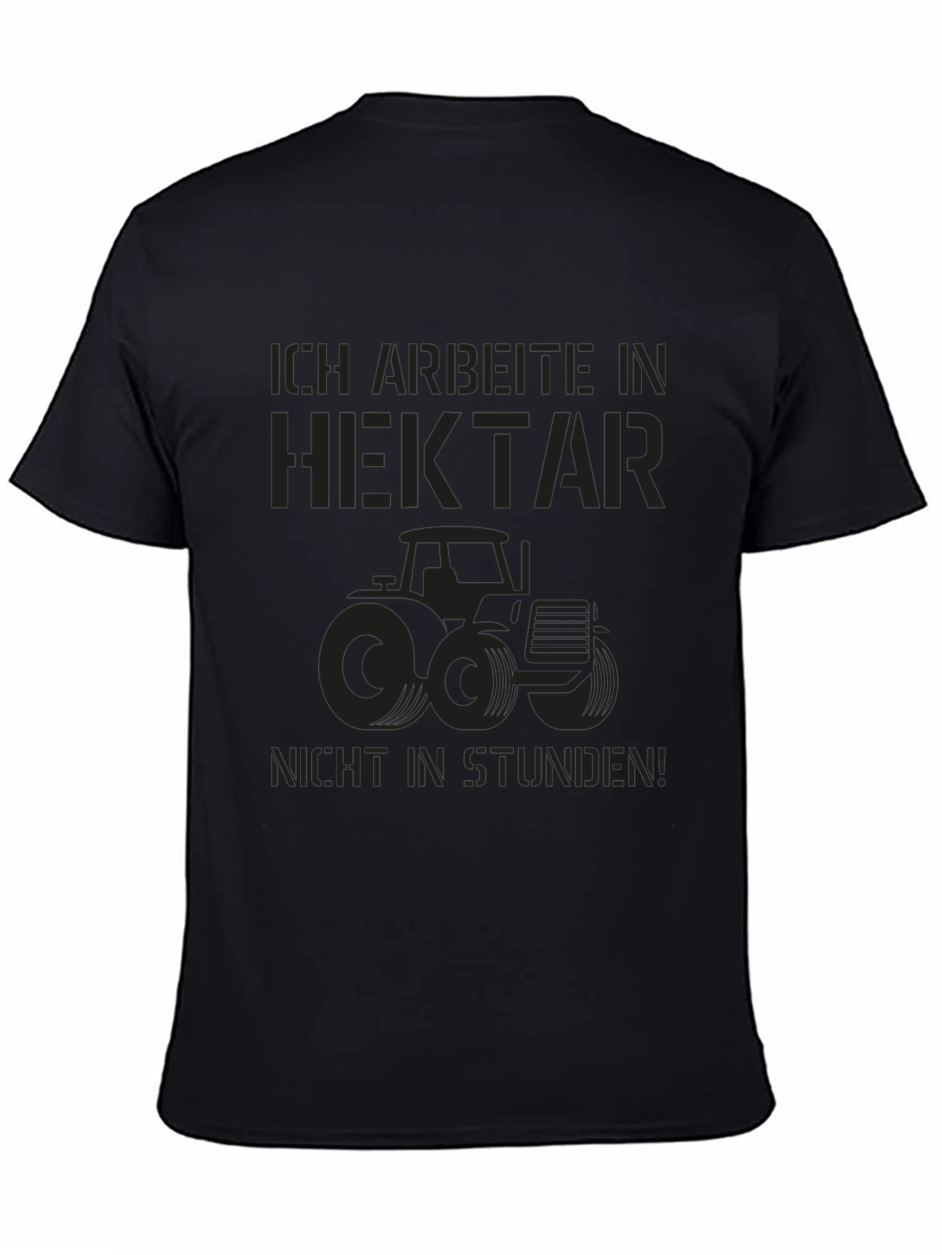 Ich Arbeite Hektar T-Shirt - Farmer Tractor Tee