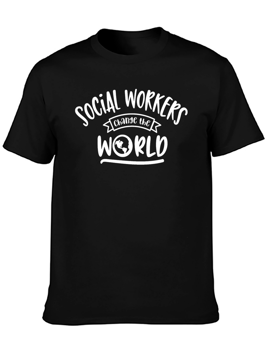 Social Workers Change the World Graphic T-Shirt