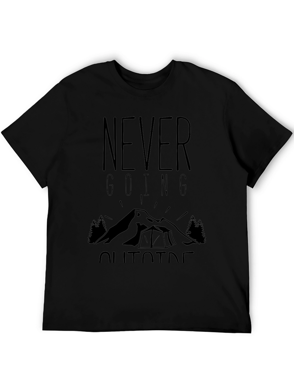 Never Going Outside Graphic Tee