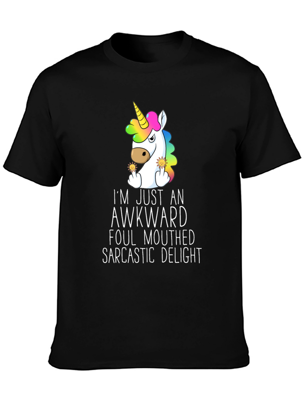 Awkward Unicorn Graphic Tee