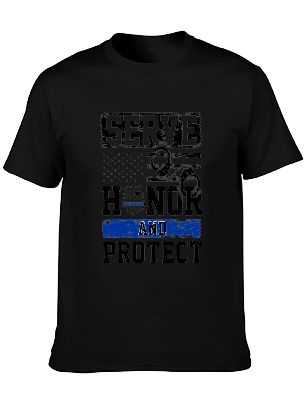 Serve Honor and Protect Graphic Tee