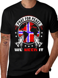 Pray for Peace Graphic T-Shirt