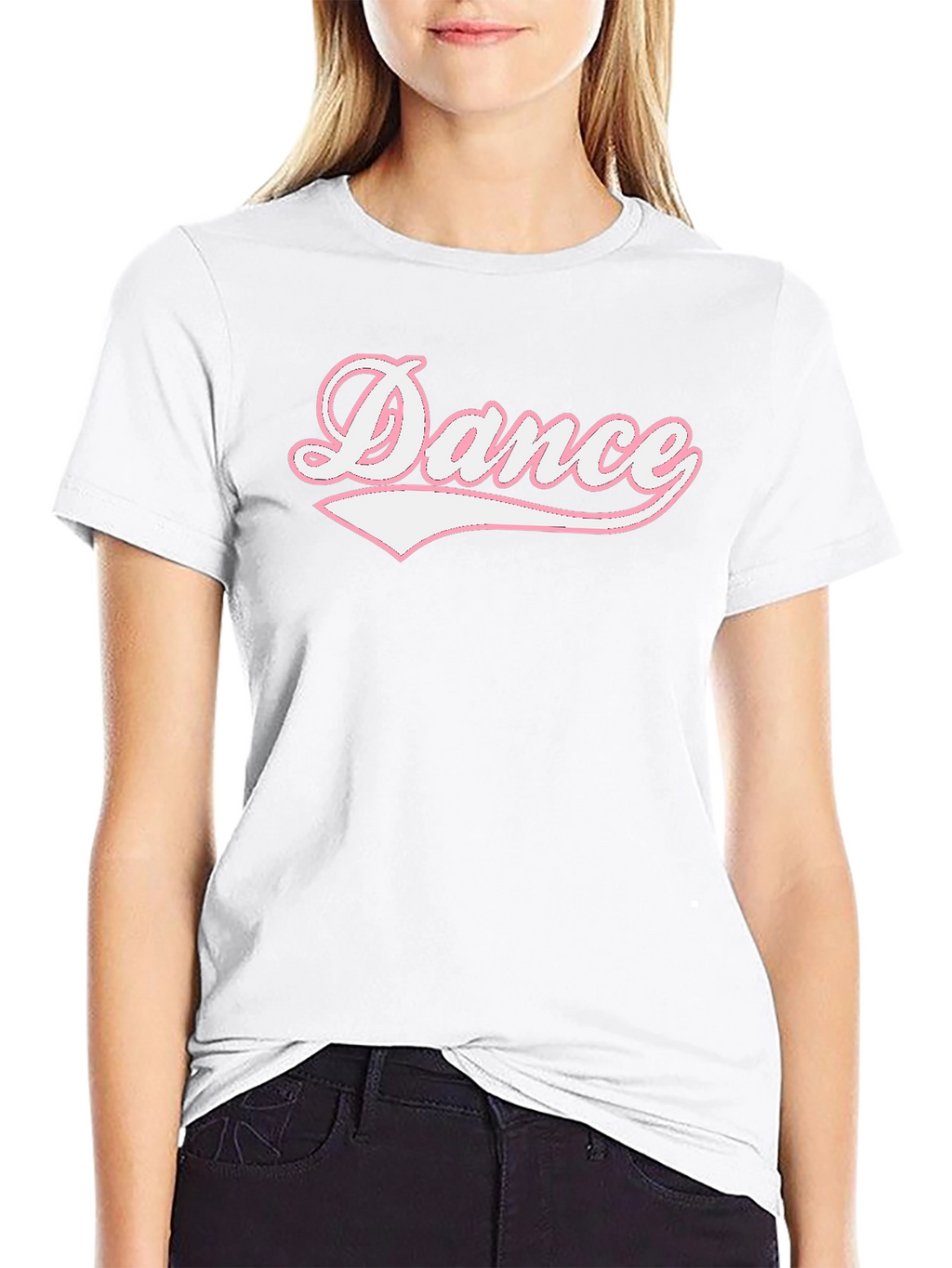 Dance Graphic Black T-Shirt