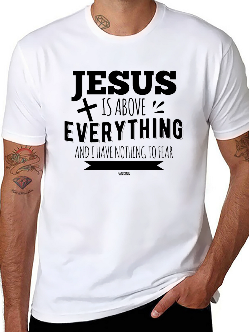 Jesus Is Above Everything Christian T-Shirt
