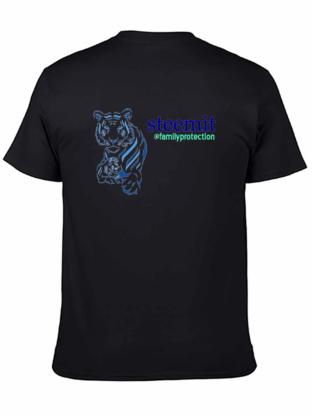 Steemit Family Protection Graphic Tee