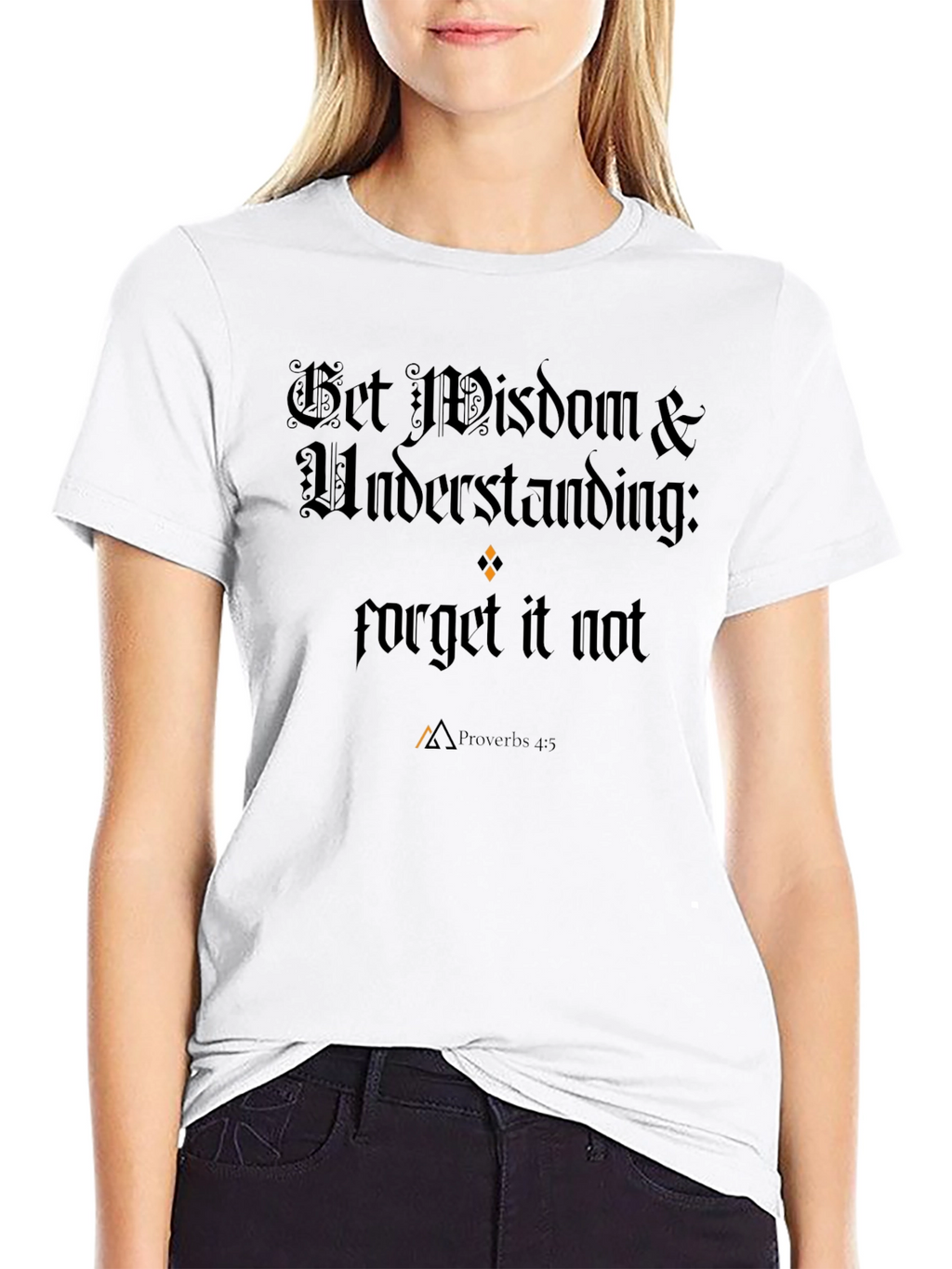 Wisdom & Understanding Black T-Shirt