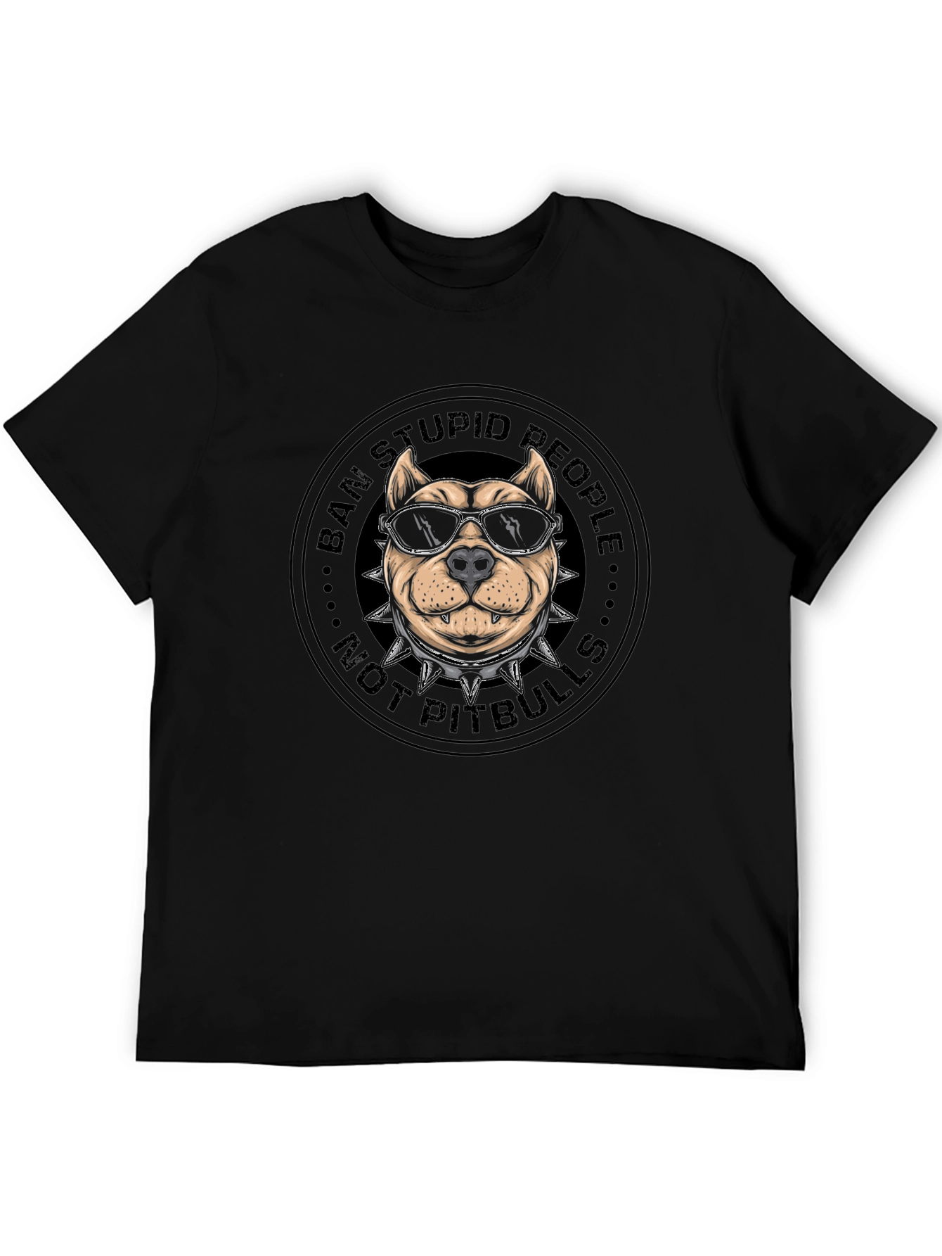 Ban Stupid People Not Pitbulls T-Shirt