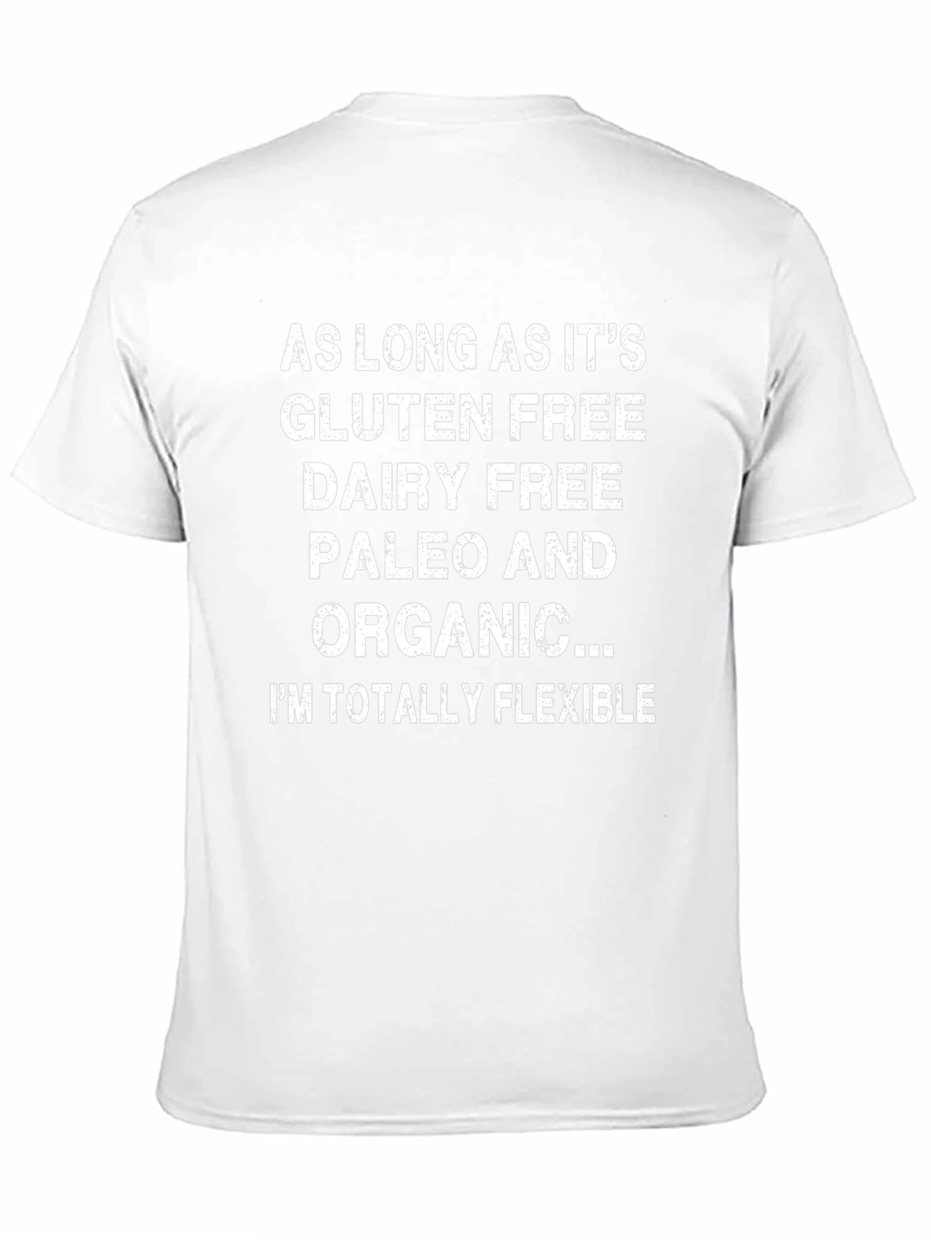 Gluten Free Organic T-Shirt Funny Slogan Tee