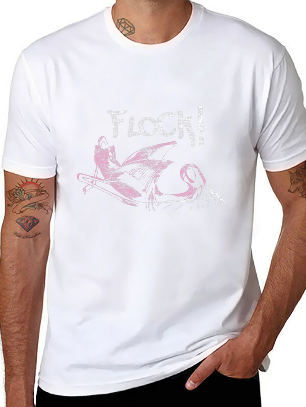 Flock! T-Shirt Black