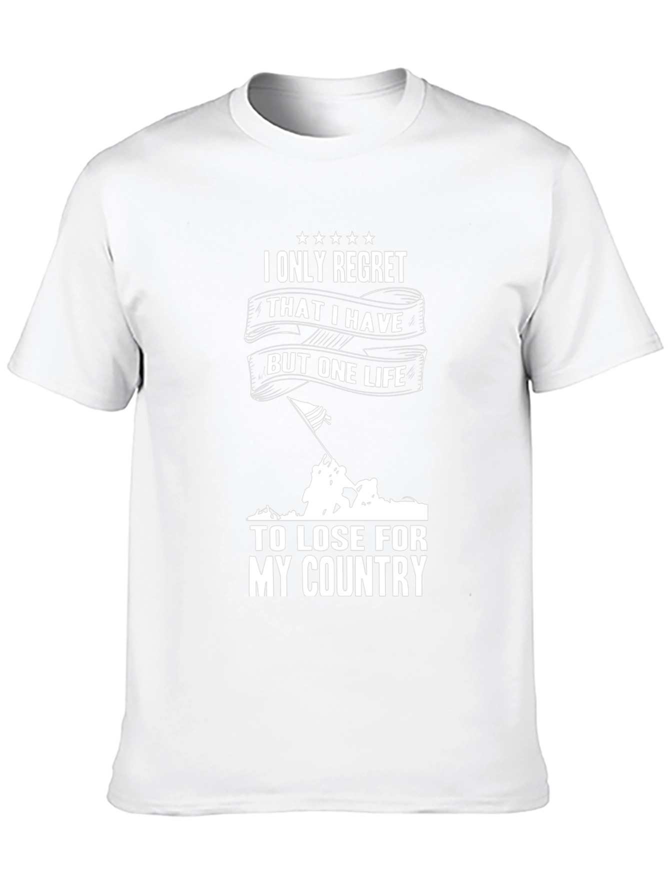 Patriotic One Life Graphic T-Shirt