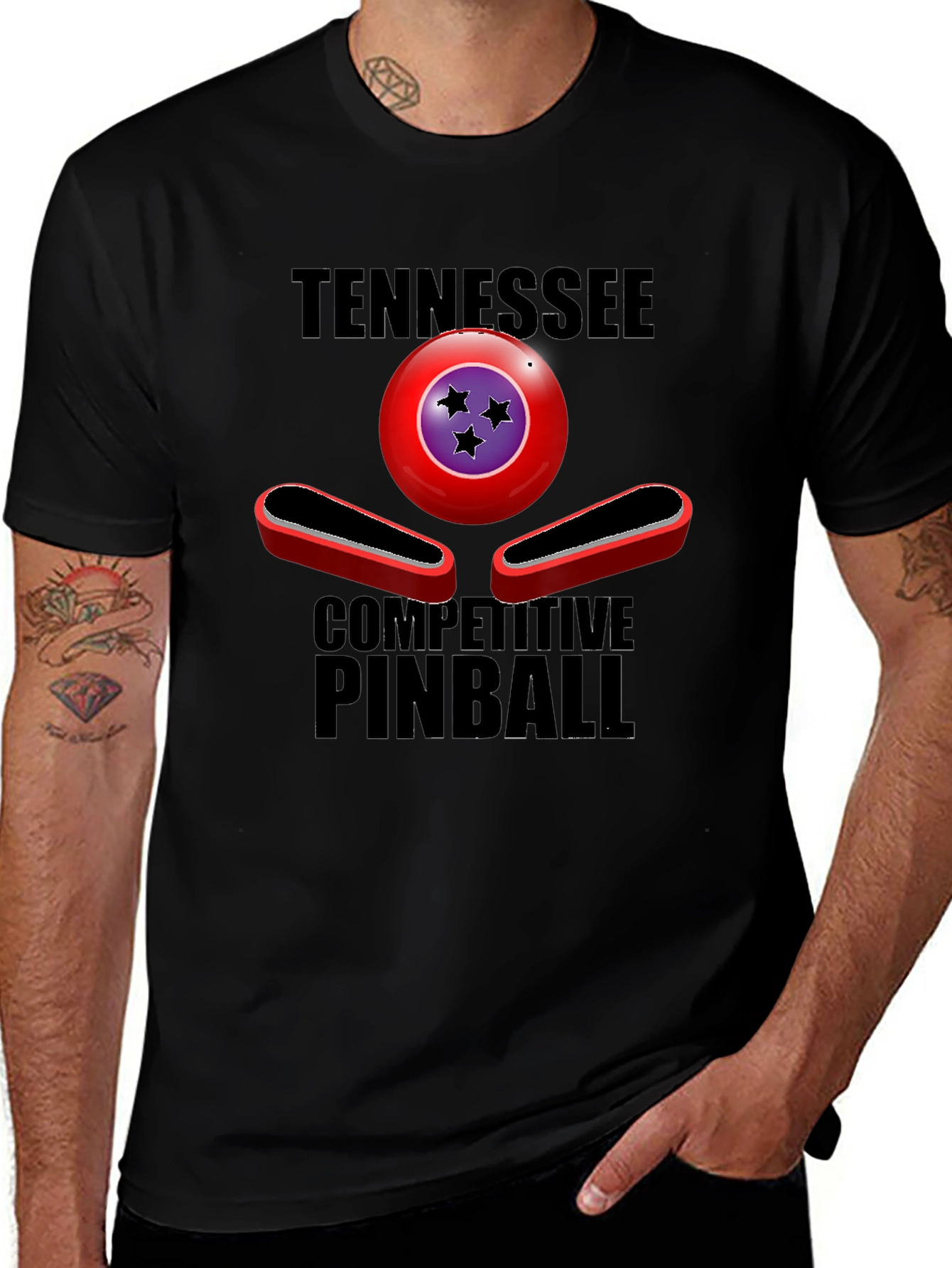 Tennessee Competitive Pinball T-Shirt