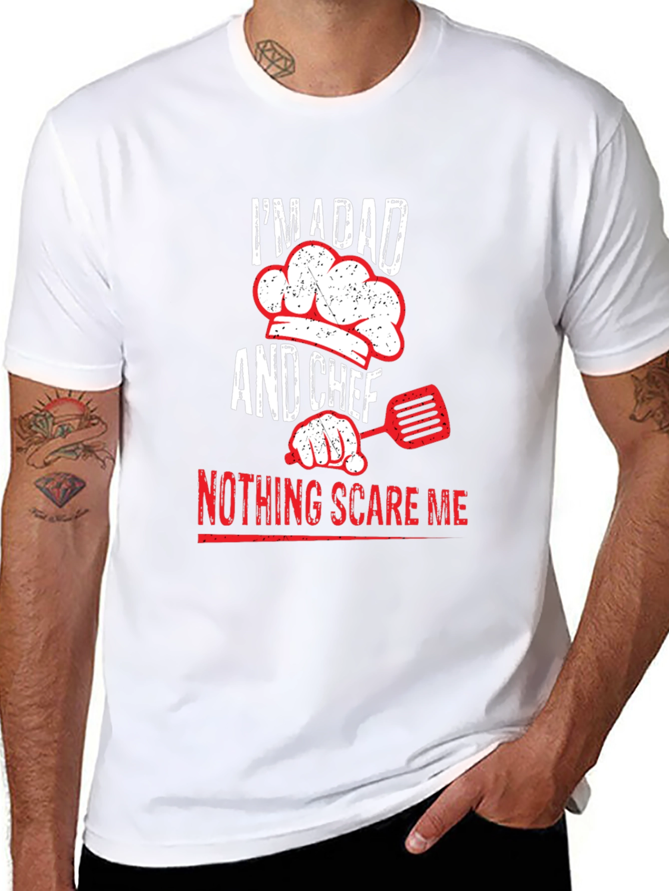 Im A Dad And Chef Graphic T-Shirt
