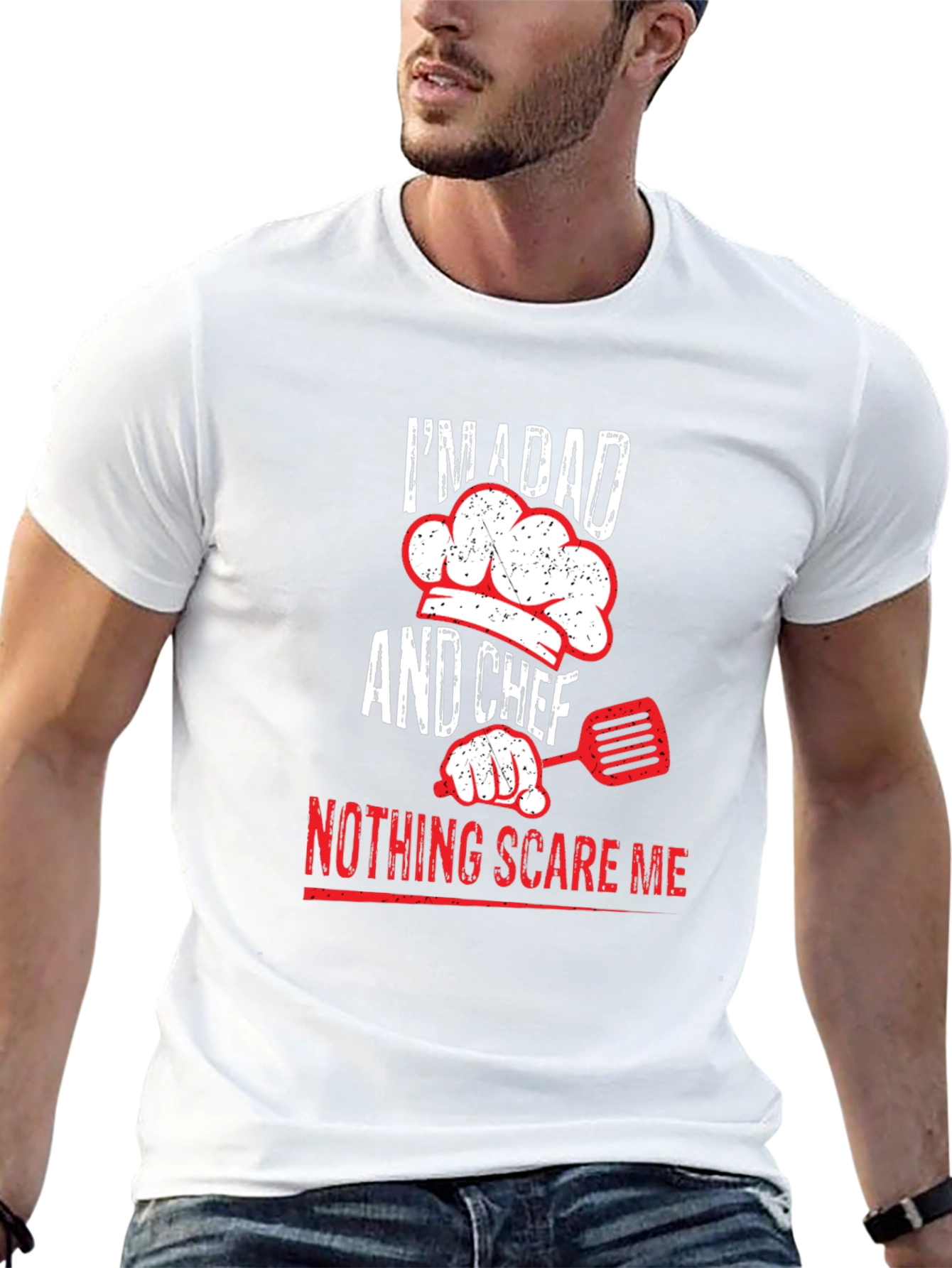 Im A Dad And Chef Graphic T-Shirt