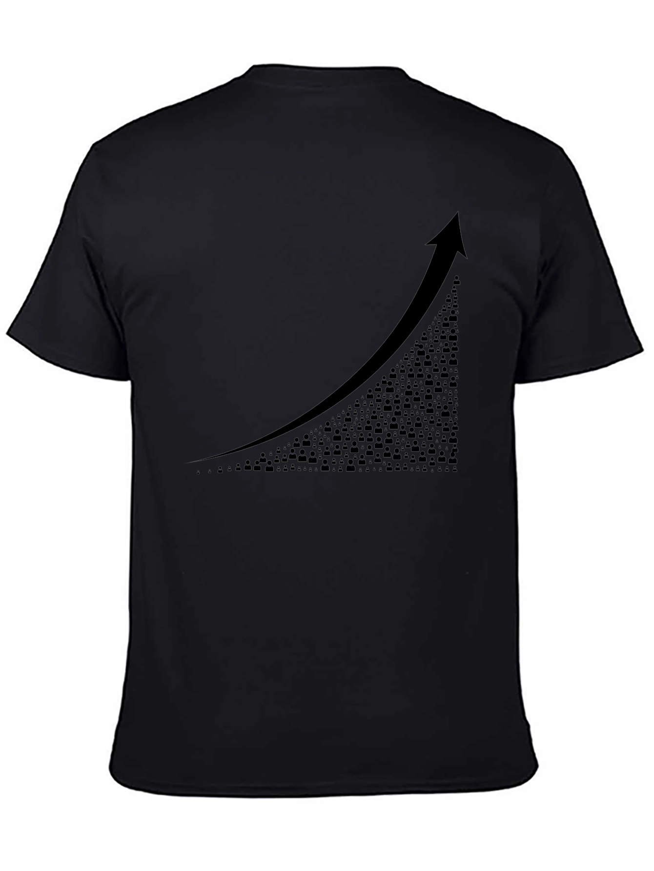 Trending Upward Tee - Success Graphic T-Shirt