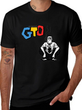 GTO Graphic Tee - Smoking Man Design