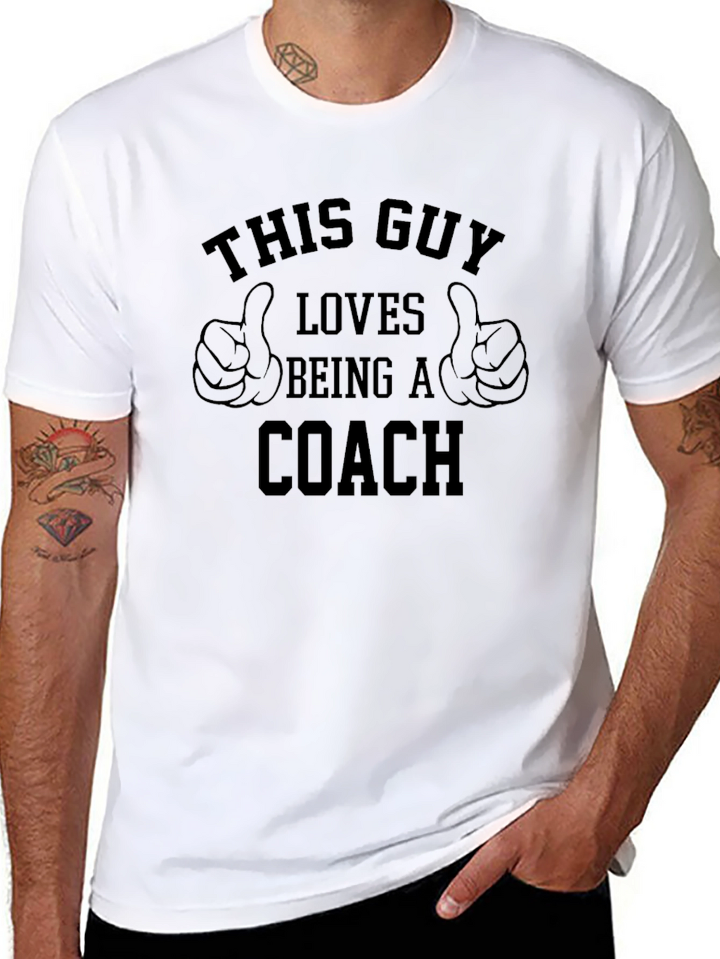 This Guy Loves Being a Coach T-Shirt