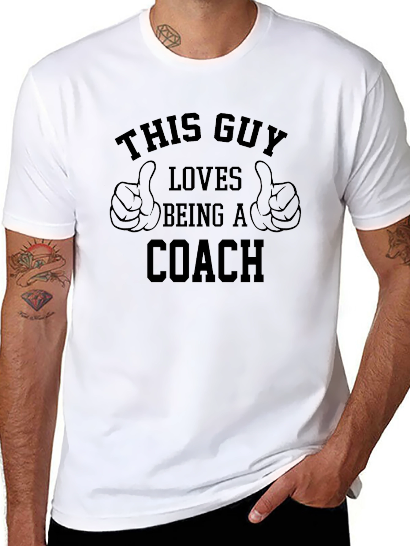 This Guy Loves Being a Coach T-Shirt